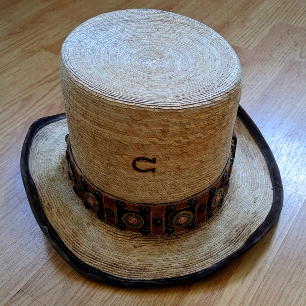 Charlie 1 Horse Straw Top Hat